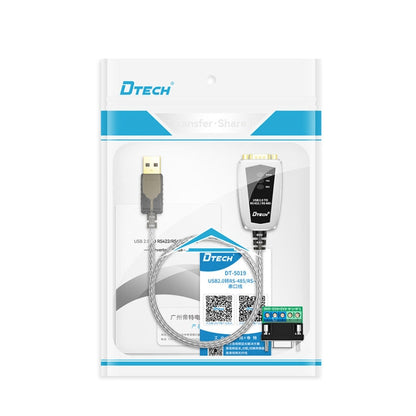 Rynx | DTECH DT-5119 0.5 m USB to RS485/422 Industrial Converter Serial Line Communication Adapter
