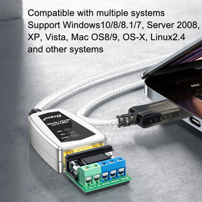 Rynx | DTECH DT-5119 0.5 m USB to RS485/422 Industrial Converter Serial Line Communication Adapter