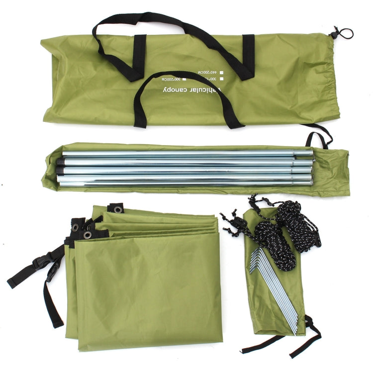 Rynx | Outdoor Picnic Camping Tent On The Side Of The Car Rain-proof Canopy 300x200cm(Dark Gray)