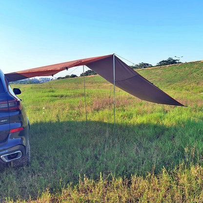 Rynx | Outdoor Picnic Camping Tent On The Side Of The Car Rain-proof Sun Canopy 200x440cm(Khaki)
