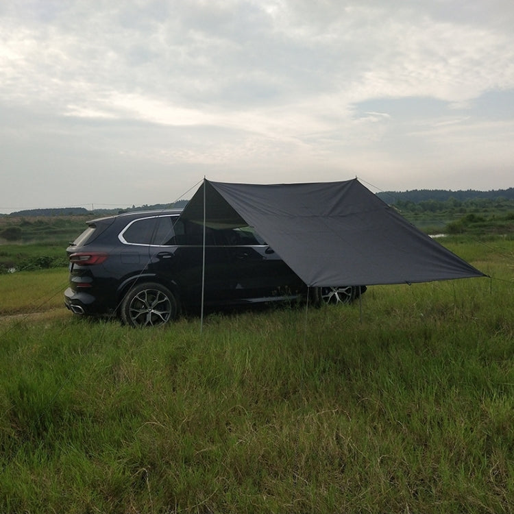 Rynx | Outdoor Picnic Camping Tent On The Side Of The Car Rain-proof Sunshade Canopy 200x440cm(Black)
