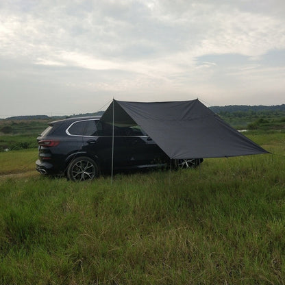Rynx | Outdoor Picnic Camping Tent On The Side Of The Car Rain-proof Sunshade Canopy 200x440cm(Black)