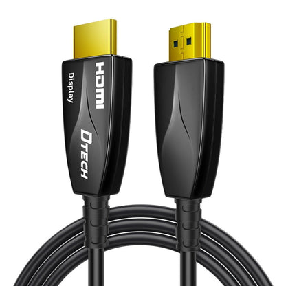 Rynx | DTECH HDMI 2.0 Version fiber optic line 4K 60Hz large screen television engineering cabling, length: 5m