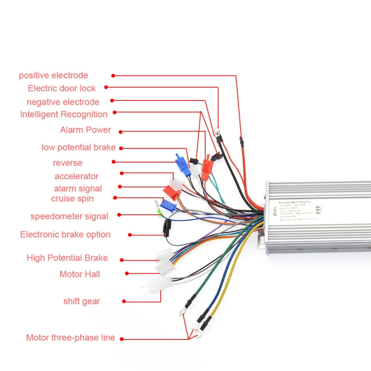 Rynx | 1500W Electric Bicycle Dual Mode Controller Mountain Bike Universal Brushless Controller