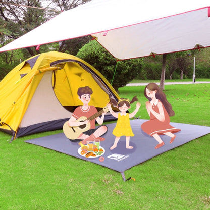 Rynx | Outdoor Tent Mats Thickened Oxford Cloth Waterproof Picnic Mat, Size: 210x210cm(Green)