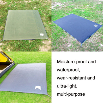 Rynx | Outdoor Tent Mats Thickened Oxford Cloth Waterproof Picnic Mat, Size: 240x210cm(Black)