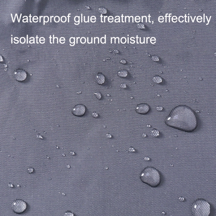 Rynx | Outdoor Tent Mats Thickened Oxford Cloth Waterproof Picnic Mat, Size: 240x210cm(Black)