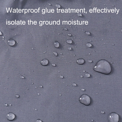 Rynx | Outdoor Tent Mats Thickened Oxford Cloth Waterproof Picnic Mat, Size: 240x210cm(Black)