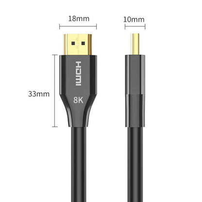 Rynx | DTECH HDMI 8K 60Hz HD Fiber Optic Cable TV Display Projector Extension Cable 2m