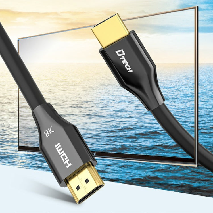 Rynx | DTECH HDMI 8K 60Hz HD Fiber Optic Cable TV Display Projector Extension Cable 2m
