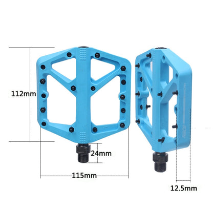 Rynx | RACEWORK RK66 Mountain Bike Nylon Fiber Pedals(Red)