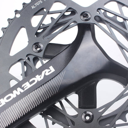 Rynx | RACEWORK RKRFA Road Bike Aluminum Alloy 22-speed Crankset, Spec: 50-34T without BB