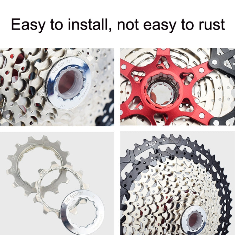 Rynx | VG Sports Split Mountain Bike Lightweight Cassette Flywheel, Style: 9 Speed 40T (Silver)