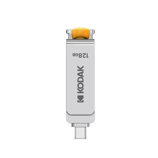 Rynx | Kodak K243C 2 In 1 Type-C/USB-C + USB3.1 High-Speed Transfer U-Disk, Capacity: 128GB