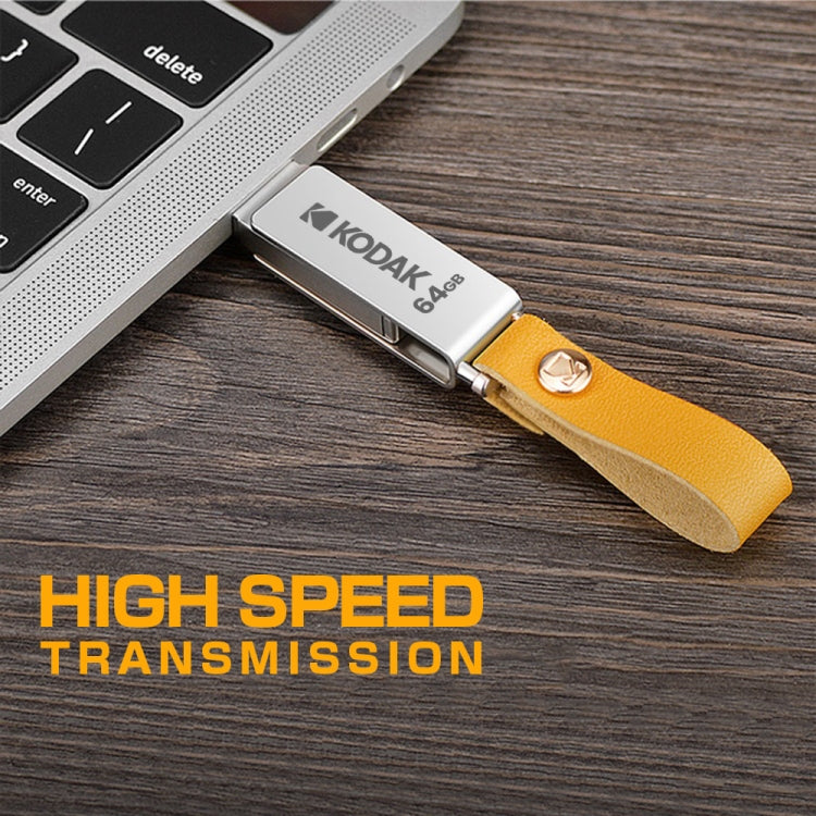 Rynx | Kodak K243C 2 In 1 Type-C/USB-C + USB3.1 High-Speed Transfer U-Disk, Capacity: 128GB