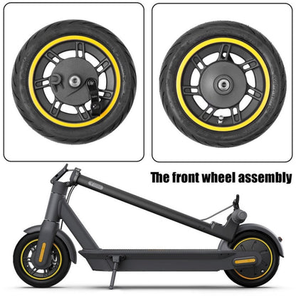 Rynx | 10 inch Electric Scooter Front Wheel Tubeless For Ninebot MAX G30(Yellow)