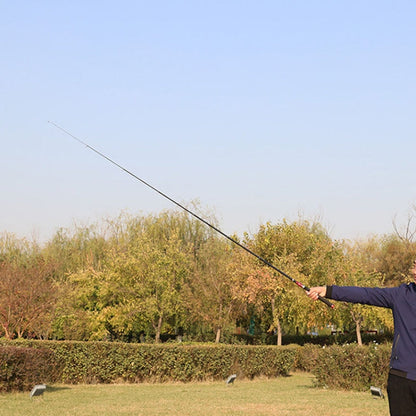 Rynx | Telescopic Lure Rod Mini Fishing Rod Portable Fishing Tackle, Length: 2.4m(Blue Straight Handle)