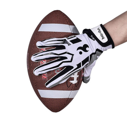 Rynx | BOODUN C281071G Baseball Rugby Gloves Fitness Sports Anti-Slip Outdoor Hiking Gloves(Red S)