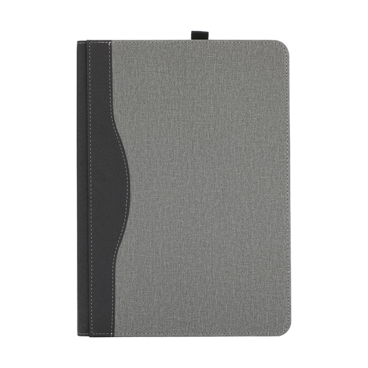 Rynx | Leather All-in-One Anti-Drop Protective Case for Microsoft Surface Laptop Studio (Cotton Fabric Texture - Light Gray)