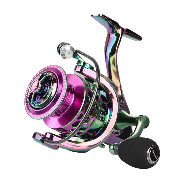 Rynx | Colorful Metal Fish Line Wheel Long Throw Sea Rod Spinning Wheel, Specification: SK5000