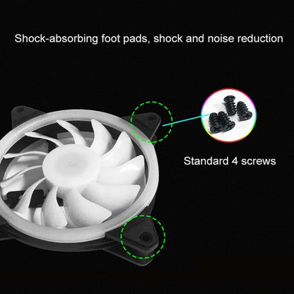 Rynx | Computer CPU RGB glowing cooler 4 fans + remote control