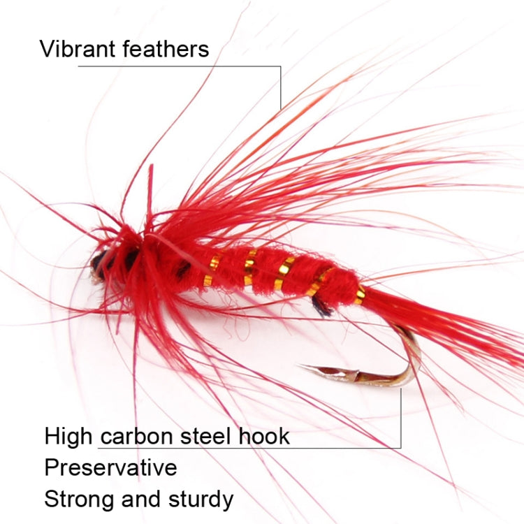 Rynx | 72 PCS / Set Bionic Fly Hook Lure Bait Hook Fishing Gear