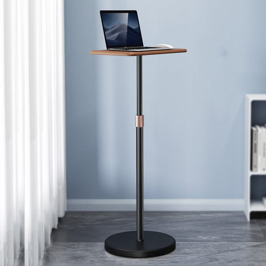 Rynx | SSKY L42 Laptop Stand Landing Workbench Computer Height Frame, Color: Walnut