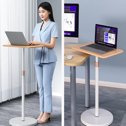 Rynx | SSKY L42 Laptop Stand Landing Workbench Computer Height Frame, Color: Walnut