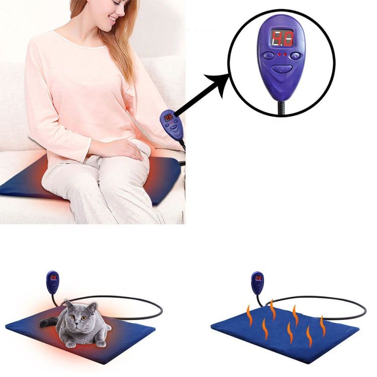 RYNX | Blue 12V Low Voltage Multifunctional Warm Pet Heating Mat Pet Electric Blanket (AU Plug)