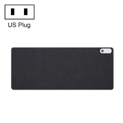 Rynx | 150W  80x33cm heated mouse pad with digital display adjustable hand warmer desk mat 110V  US plug Black
