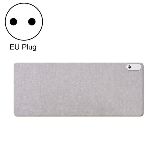 Rynx | 150W  80x33cm Heated Mouse Pad Digital Display Adjustable Hand Warmer Desk Pad 220V EU Plug Gray