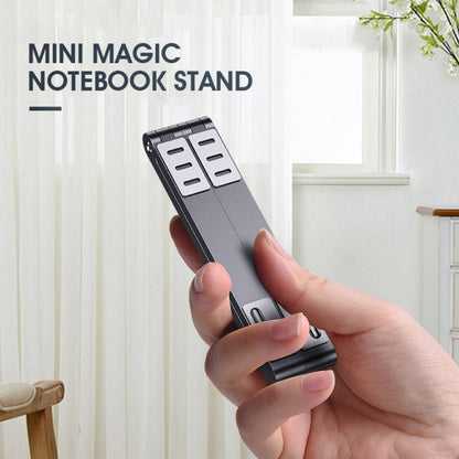 Rynx | X23 3 In 1 Portable Storage Foldable Aluminum Phone Tablet Stand (Gray)