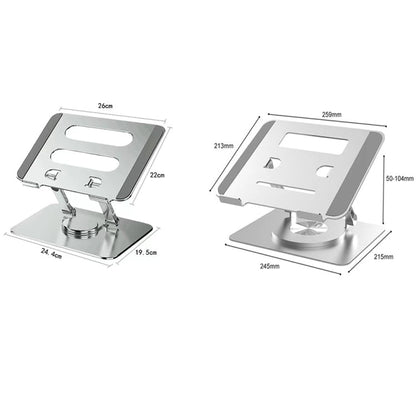 Rynx | Multifunctional Desktop Foldable Rotatable Laptop Cooler Stand, Specification: SP-88 (Gray)