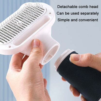3 in 1 600W Pet Electric High Wind Hair Removal Blower Combs, Specification: EU Plug 220V(Yellow)