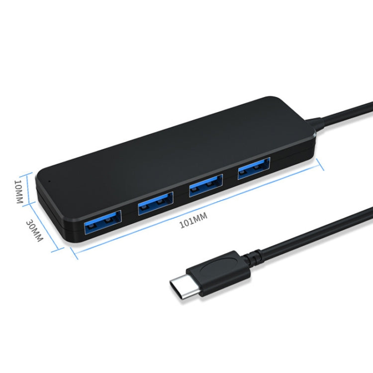 Rynx | AC3-L43 Type-c/USB-c USB2.0 120cm 4 Ports expansion dock notebook high-speed HUB