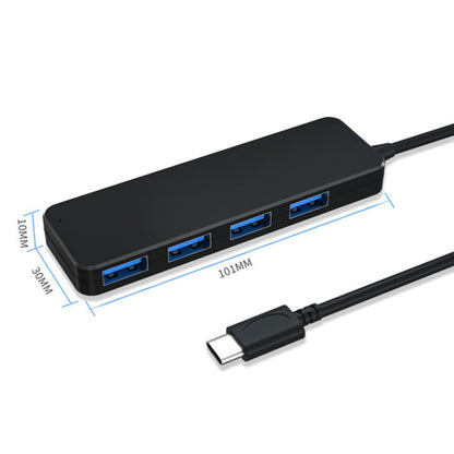 Rynx | AC3-L43 Type-c/USB-c USB2.0 120cm 4 Ports expansion dock notebook high-speed HUB