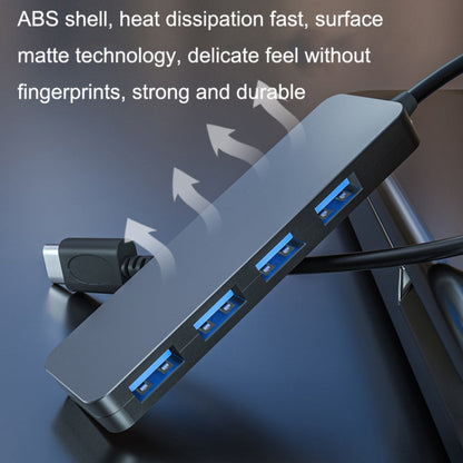 Rynx | AC3-L43 Type-c/USB-c USB2.0 120cm 4 Ports expansion dock notebook high-speed HUB