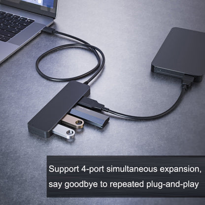 Rynx | AC3-L43 Type-c/USB-c USB2.0 120cm 4 Ports expansion dock notebook high-speed HUB
