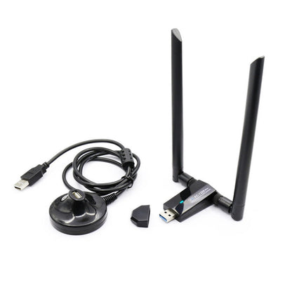 Rynx | 1200m Wireless Network Card 802.11AC USB3.0 Dual Frequency 2.4G/5.8G WiFi Receiver