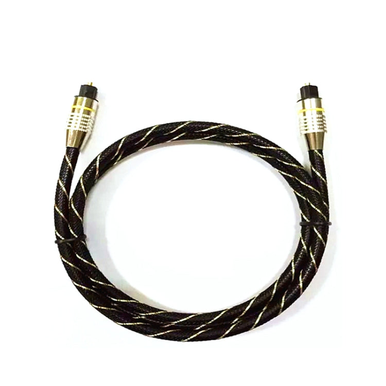Rynx | EMK HB/A6.0 SPDIF-Interface Digital High-Definition Audio Fiber Optic Cable, Length: 15m (Black White Network)