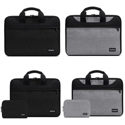 Rynx | Baona BN-I003 Oxford Fabric Fully Open Portable Waterproof Laptop Bag, Size: 14/15/15.6 Inch (Gray + Power Bag)