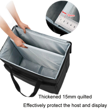 Rynx | Baona BN-K002 Desktop Computer Host Monitor Keyboard Storage Bag, Size: Large 27 inch