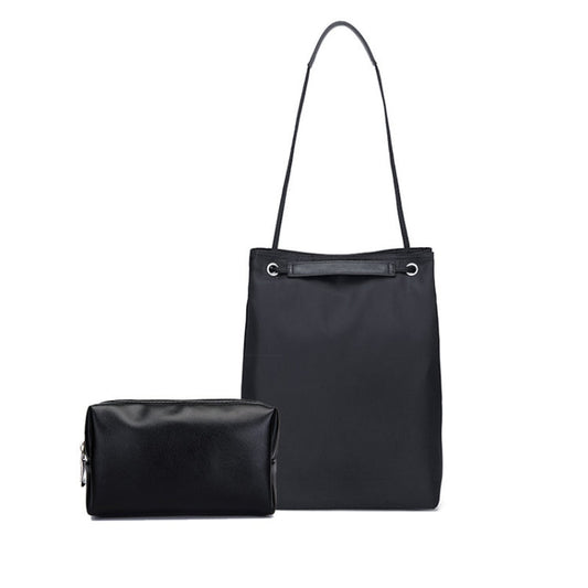 Rynx | For Apple Macbook Shoulder/Bags/Messenger Computer Bag, Size: Large (Navy+Black PU Power Bag)