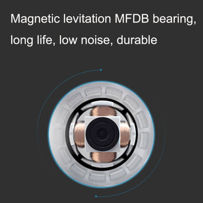 Rynx | MF14025 4pin High Air Volume Low Noise High Wind Pressure FDB Magnetic Suspension Chassis Fan 2500rpm (Black)
