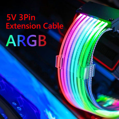 Rynx | 24pin motherboard power supply light wire white 5V ARGB neon color line