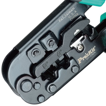 Rynx | ProsKit CP-376TR 4P/6P/8P Three-use network crimping pliers