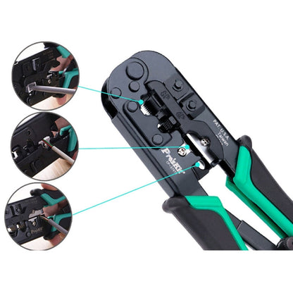 Rynx | ProsKit CP-376TR 4P/6P/8P Three-use network crimping pliers