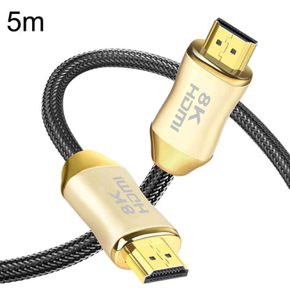 Rynx | CO-HD801 5m HDMI 2.1 Version 8K 60Hz For PS4 Cable Projector Notebook Set-Top Box Cable (Gold)