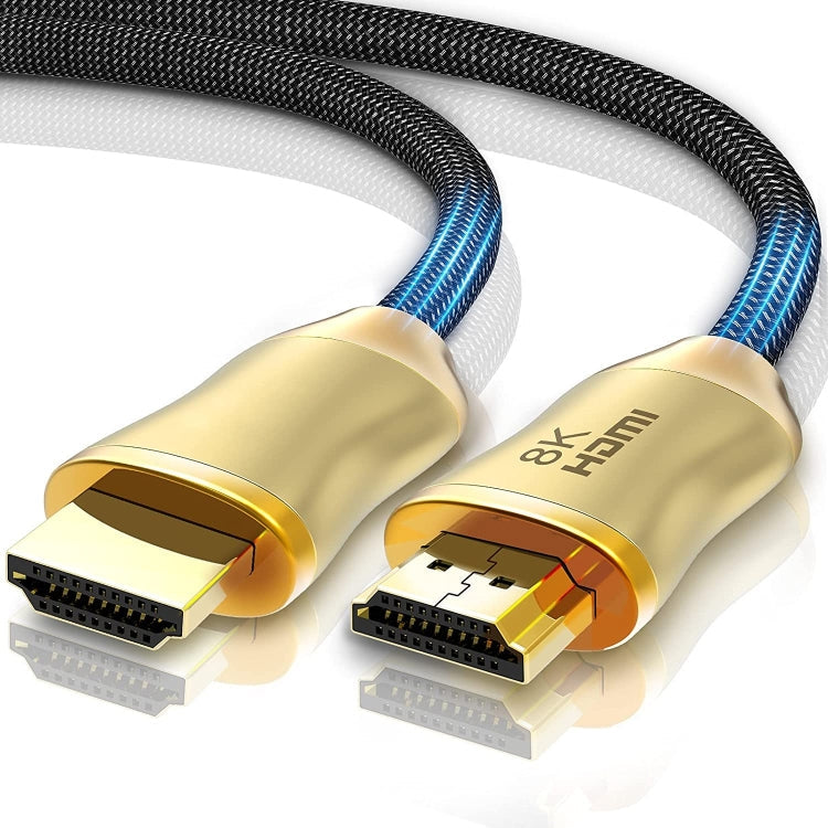 Rynx | CO-HD801 5m HDMI 2.1 Version 8K 60Hz For PS4 Cable Projector Notebook Set-Top Box Cable (Gold)