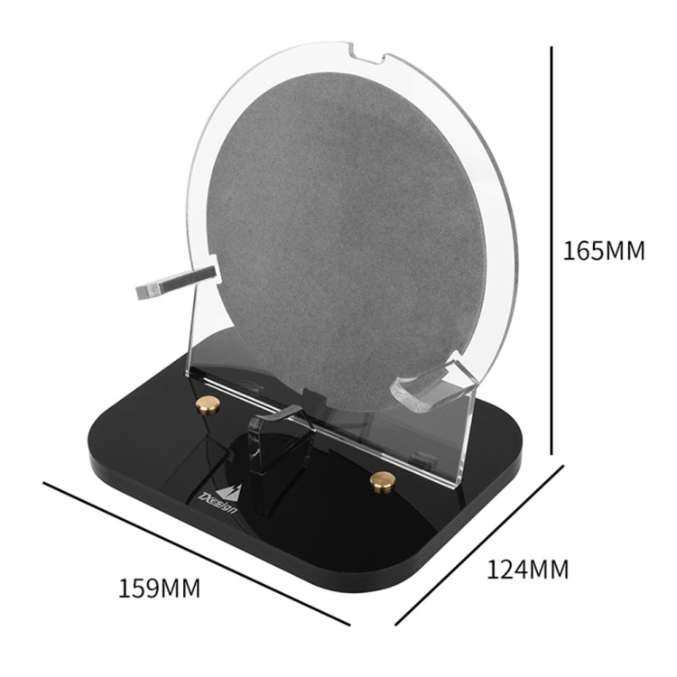 RYNX | For B&O Beoplay A1 / Beosound A1 2nd Speaker Acrylic Desktop Stand Holder(Black)